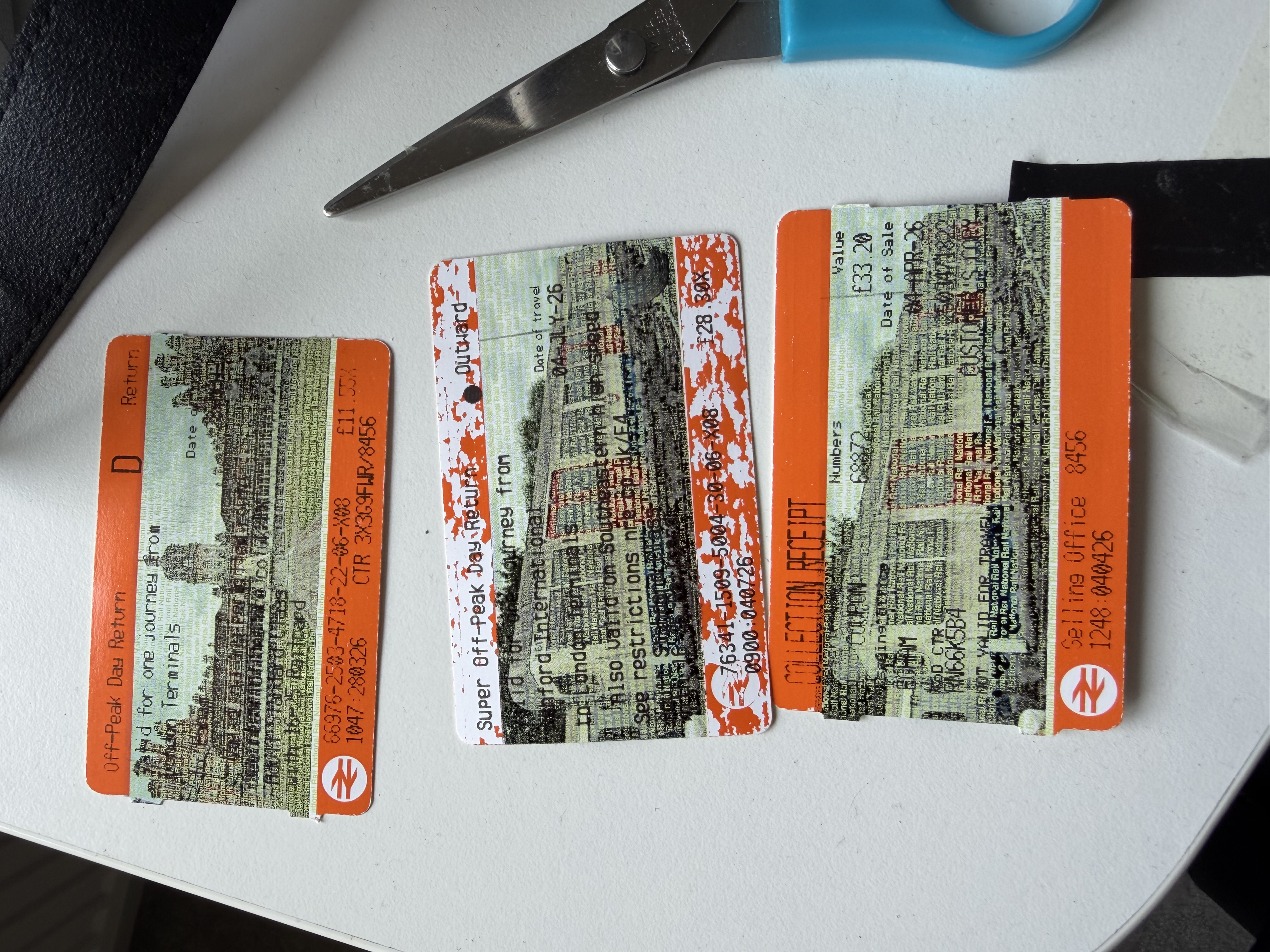 Inital printing attempts